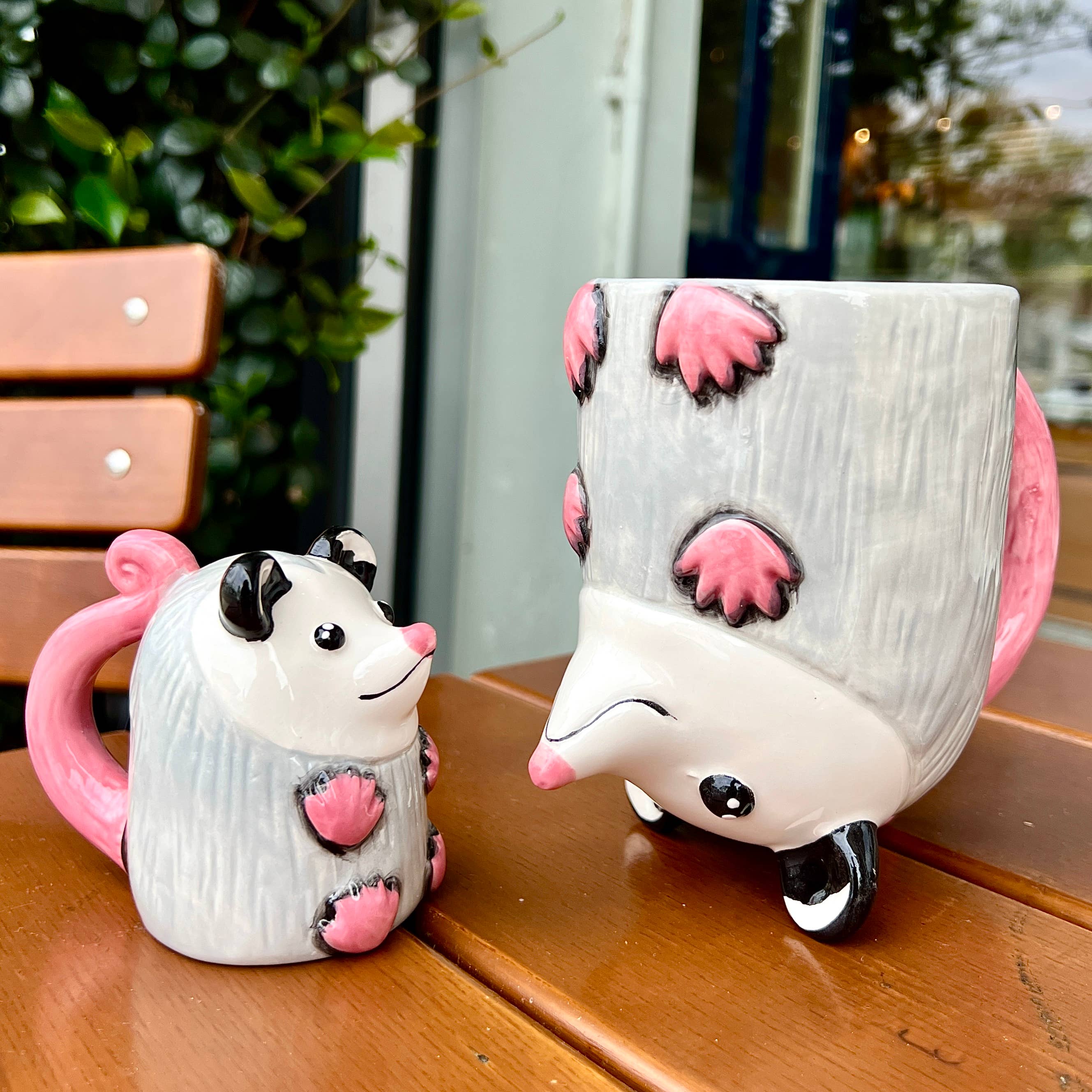 Bonbon's Upside-Down Opossum Mini Mug