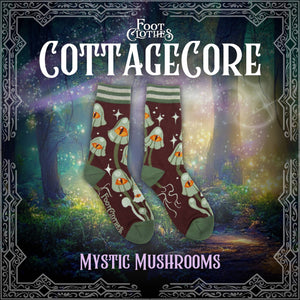 Mystic Mushrooms Crew Socks