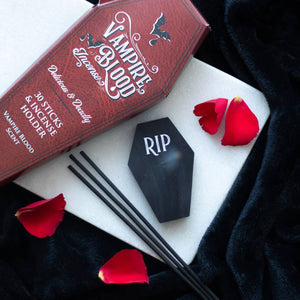 Vampire Blood Incense Sticks with Coffin Holder