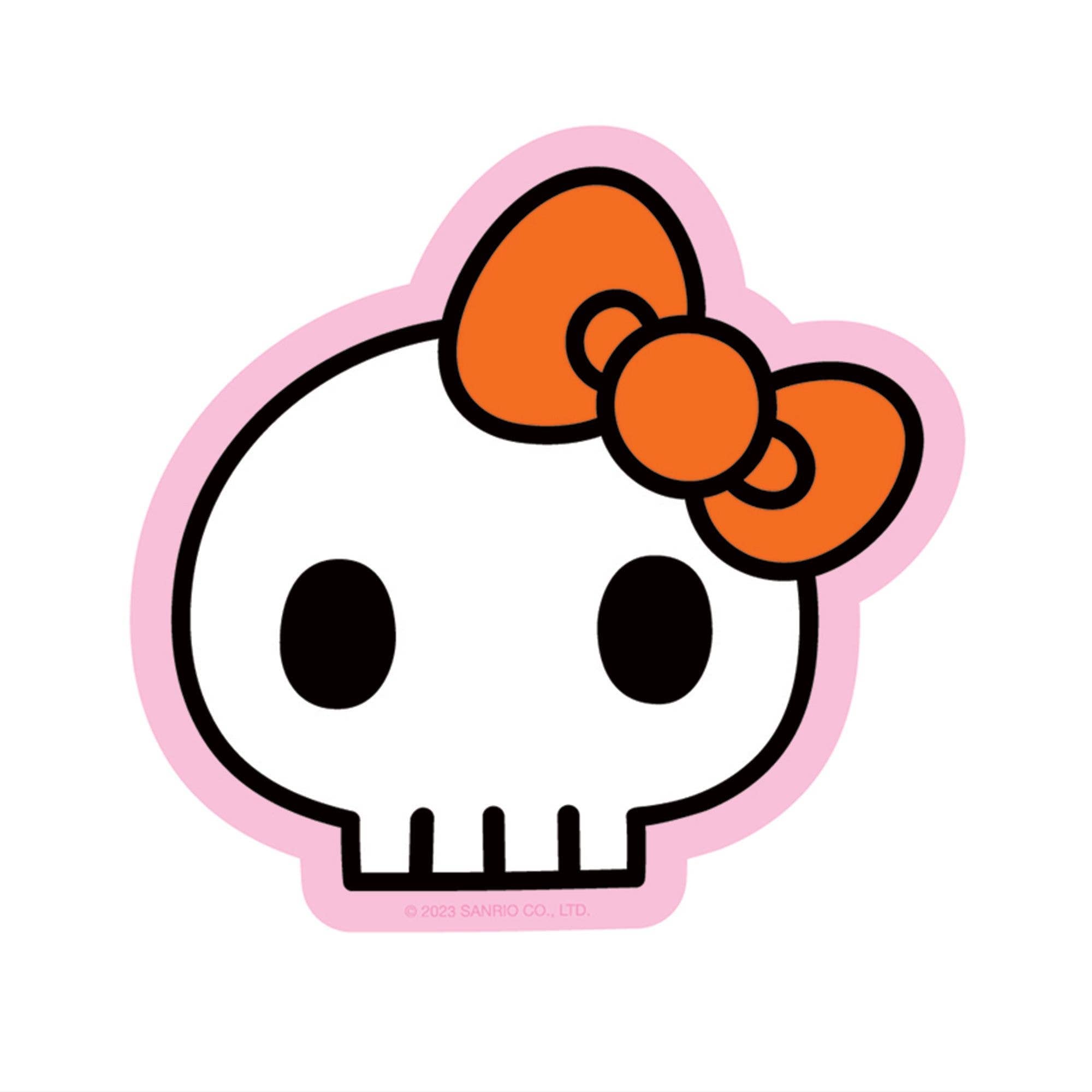 Hello Kitty Skull Vinyl Sticker