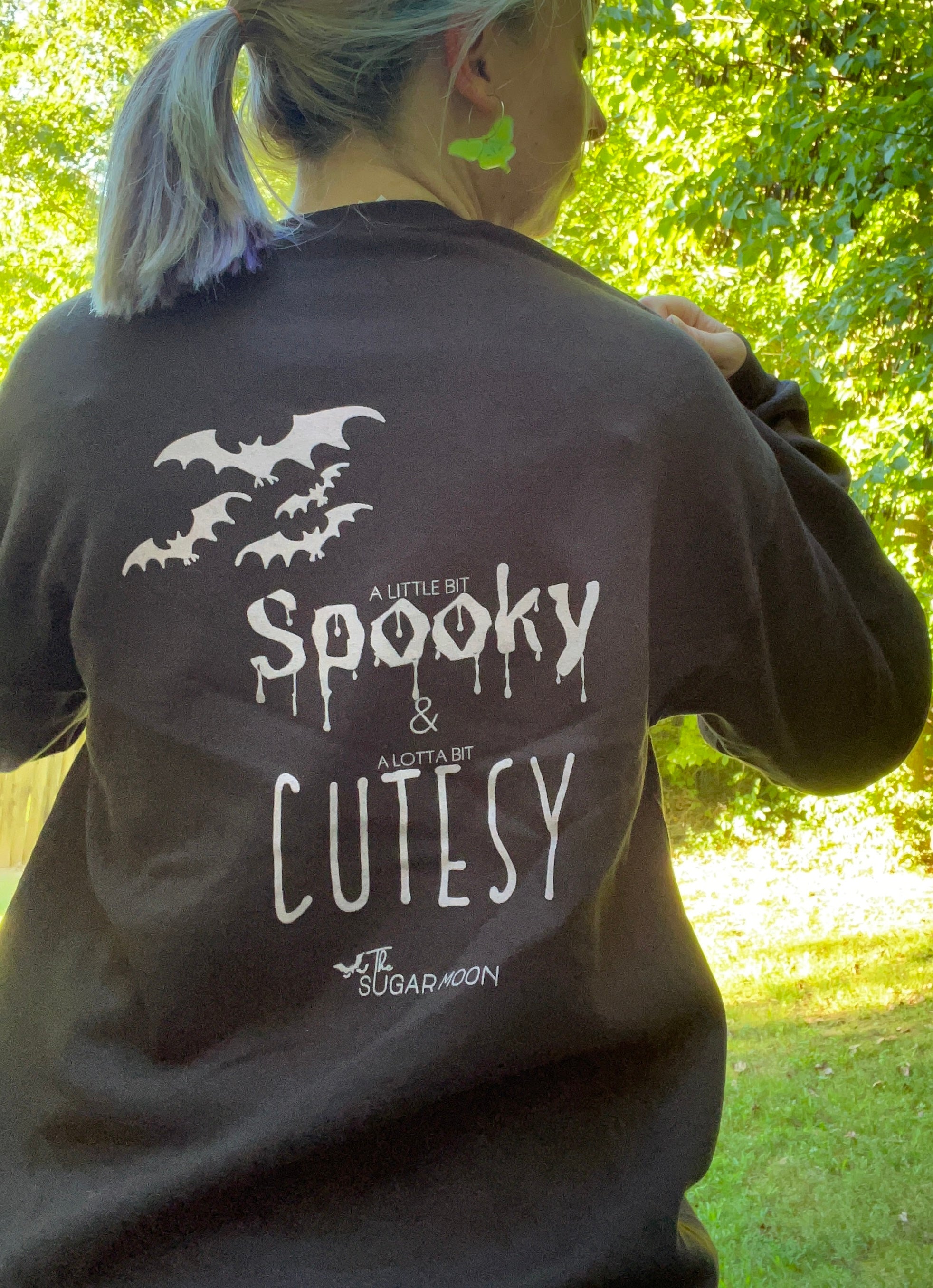 Spooky / Cutesy Crew Neck Sweatshirt