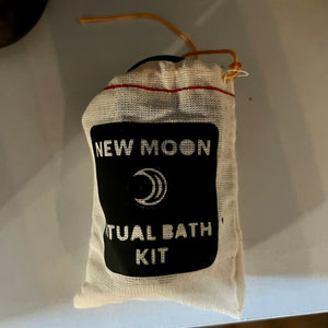 New Moon Bath Ritual Kit