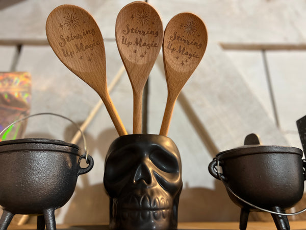 Wooden Spoons Halloween Kitchen Wooden Kitchen Utensils Set